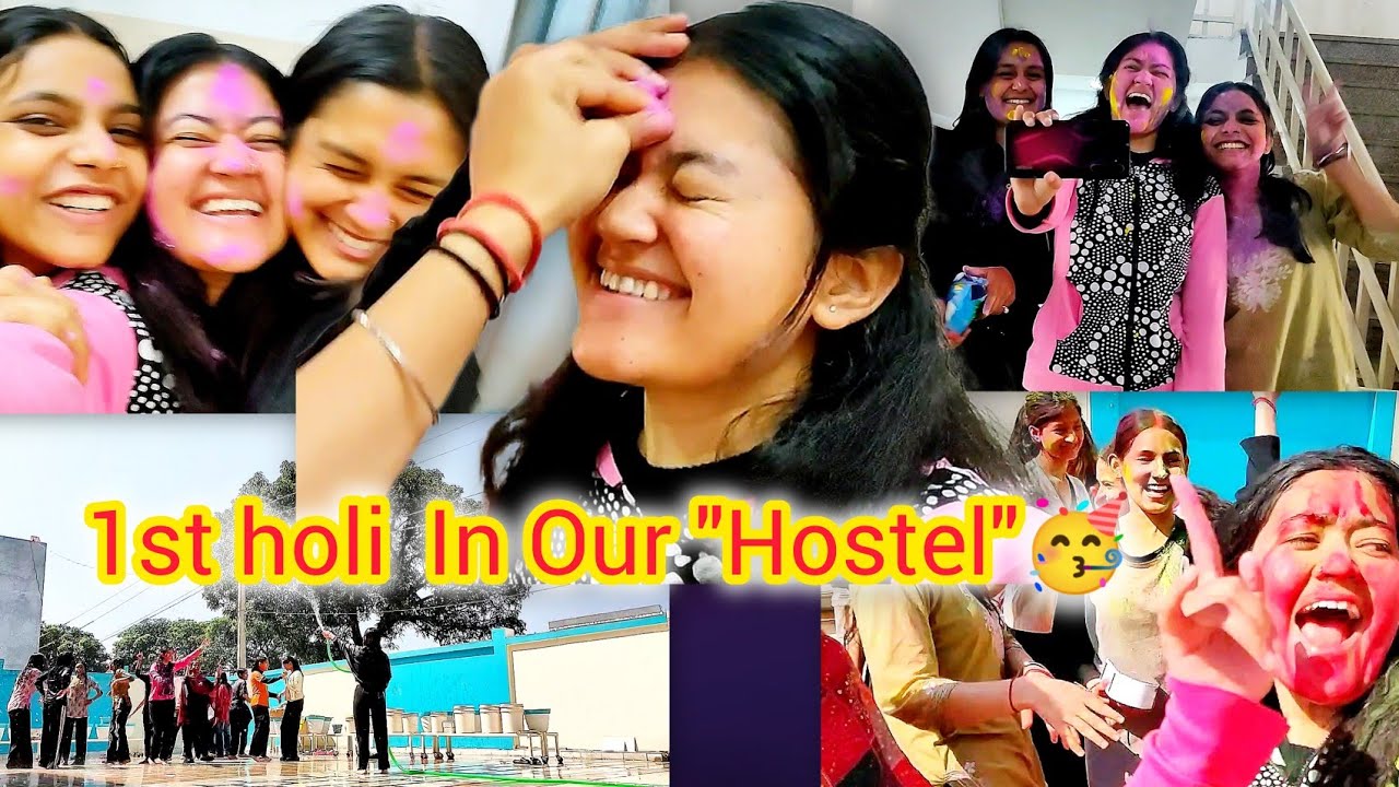 Hostel🏨 mai Kiya Holi🥂 Ka Dhamaka 🎇🎊|| A 22 year old girl daily vlogs 