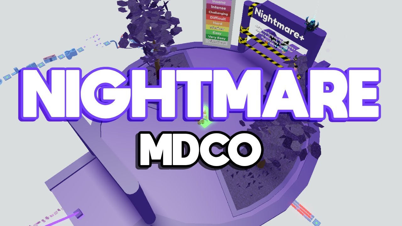 Master's Difficulty Chart Obby Nightmare - Stages 221-241 [ROBLOX]