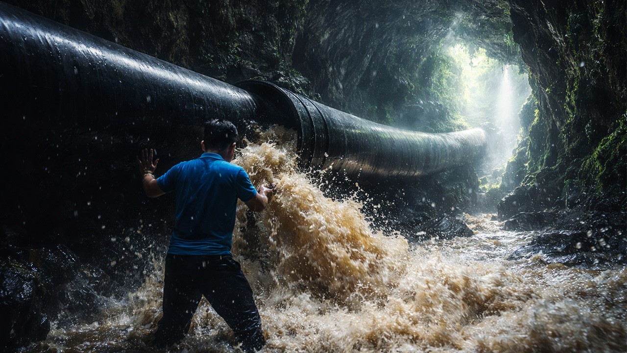 Redirecting a Cave River Just to Catch Fish… Worth It? | by @chuctonbinh