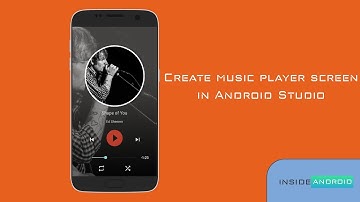 Music Player Screen in Android Studio