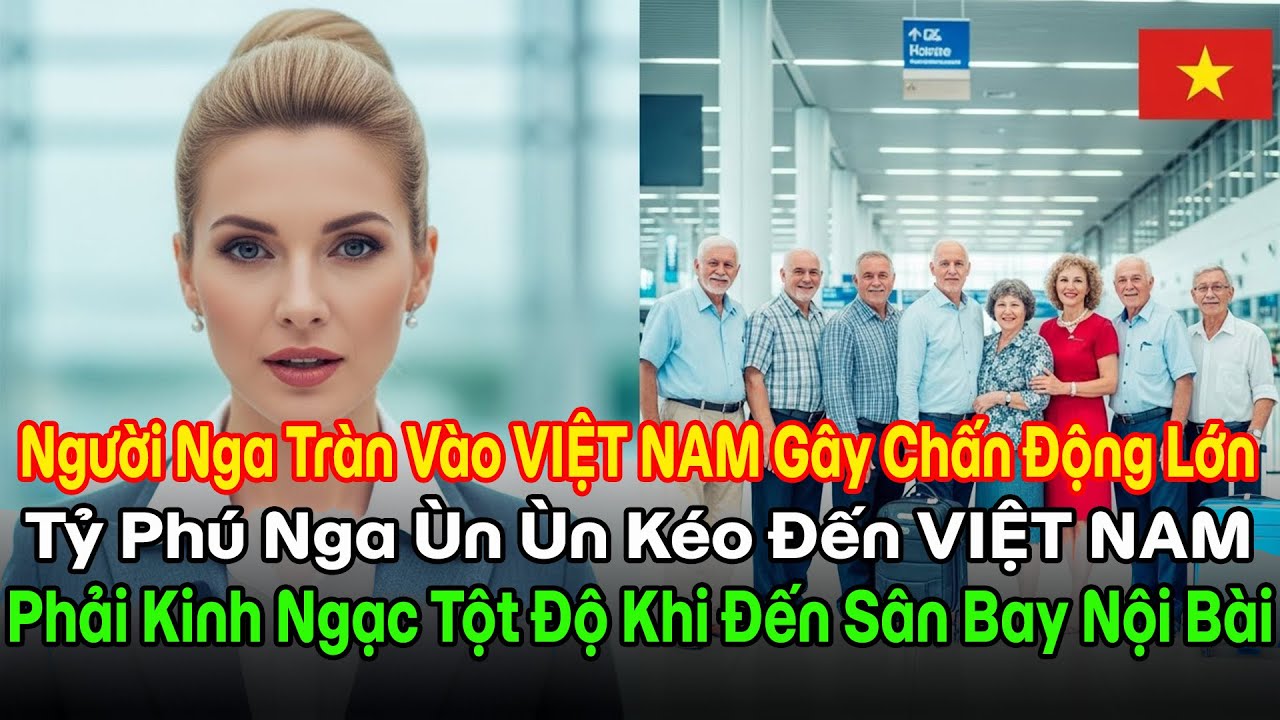 Tỷ Phú Nga Đáp Xuống VIỆT NAM: 5 Phút Gây Náo Loạn, Cả Thế Giới Sốc Nặng!
