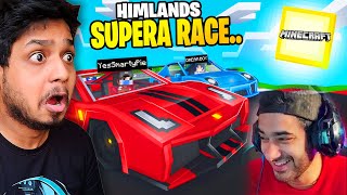 Himlands Gang Minecraft Super-Car Tournament (Funniest Racing)