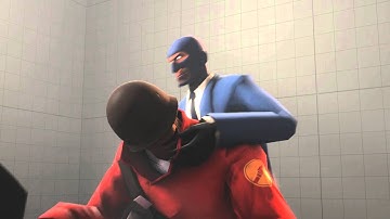 [SFM] Spy stabbing soldier animation test