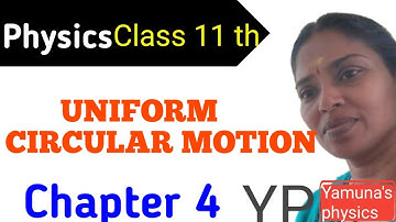 (4.11) :UNIFORM CIRCULAR MOTION CLASS 11 PHYSICS CHAPTER 4