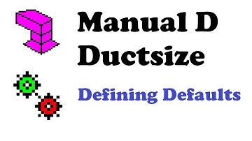 Elite Software Rhvac for ACCA Manual J, D, and S Calculations - Default Data for Graphic Manual D