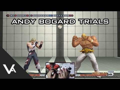 The King of Fighters XIV / 14 Trial Mode - Andy Bogard (1080p 60fps)