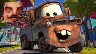 Hello Neighbor - My New Neighbor Cars Mater Act 1 Gameplay Walkthrough