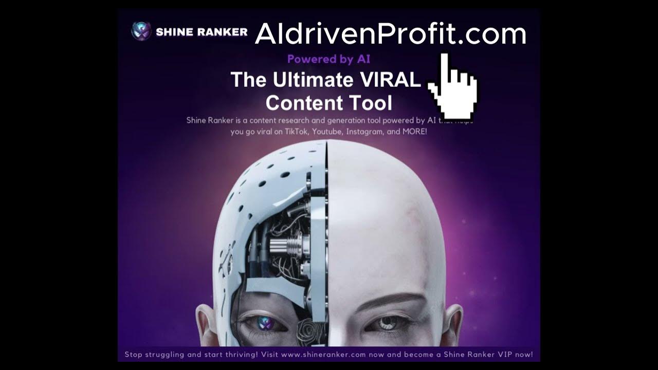 Shine ranker now has ai built in create text art video and more for