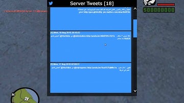 [MTA SA]Server Tweet Script
