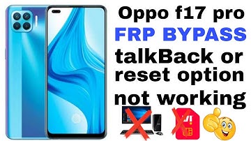 Oppo f17 Pro frp bypass |Google account remove | easy method new trick