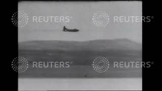 1947 The Douglas Skystreak breaks flight speed record