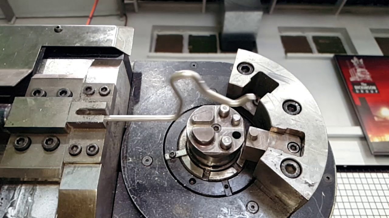 CNC-3D Wire Bending Machine in Action!!