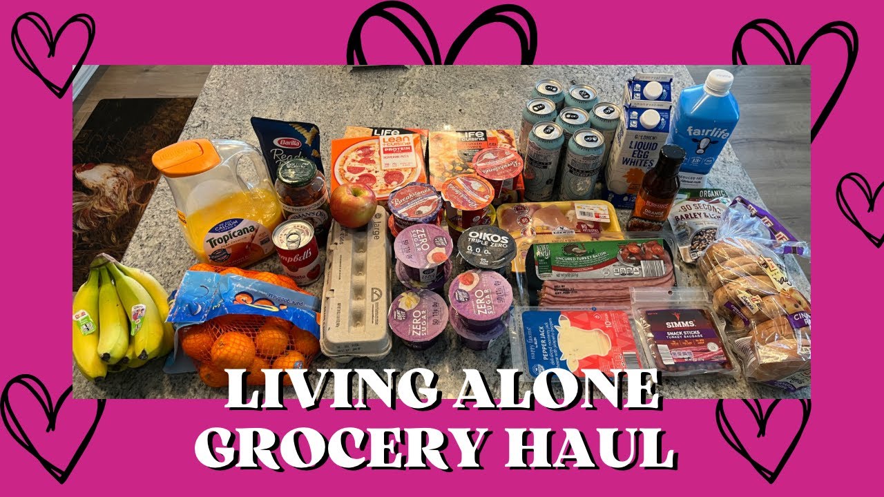 Living Alone Grocery Haul. Feb 4th, 2023. YouTube