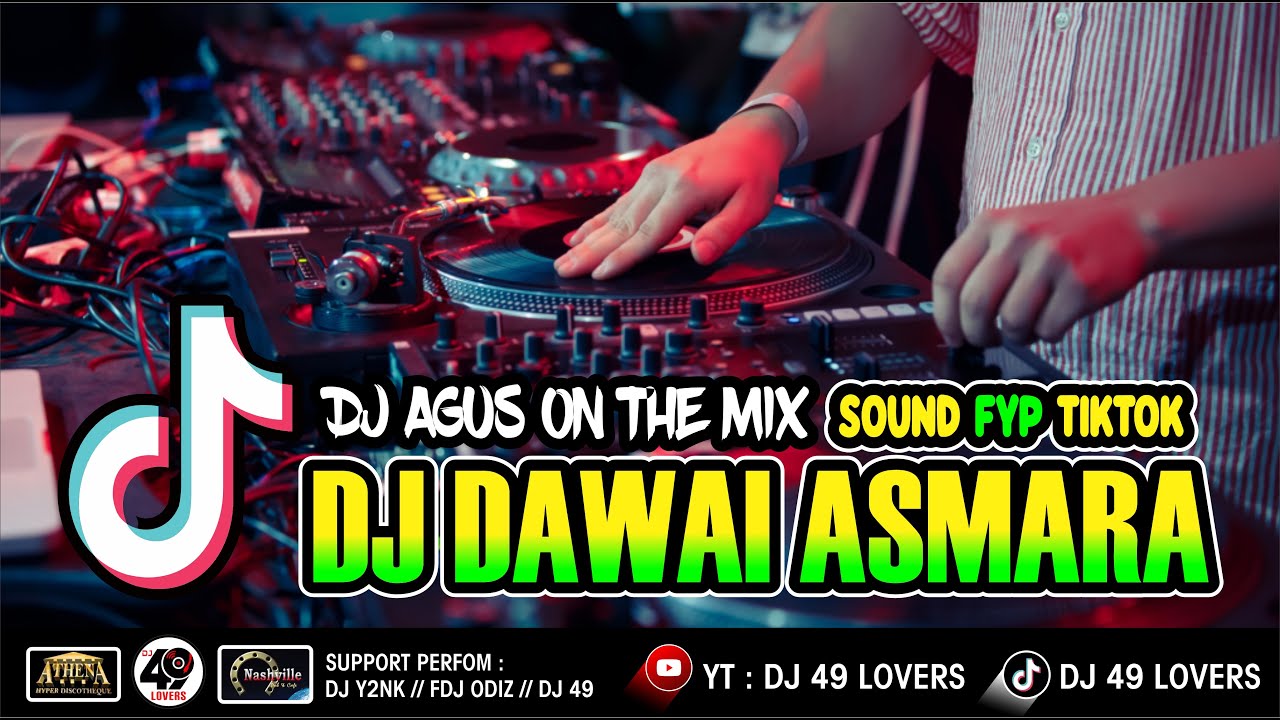 DAWAI ASMARA DJ AGUS TERBARU LAGU GALAU SOUND FYP TIKTOK