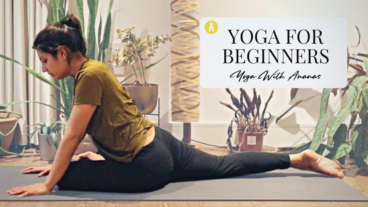 30 min Yoga For Beginners Restorative Stretch Flow YOGA WITH ANANAS