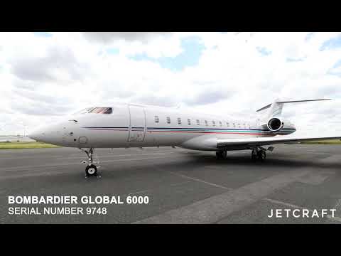 Bombardier Global 6000 S/N 9748