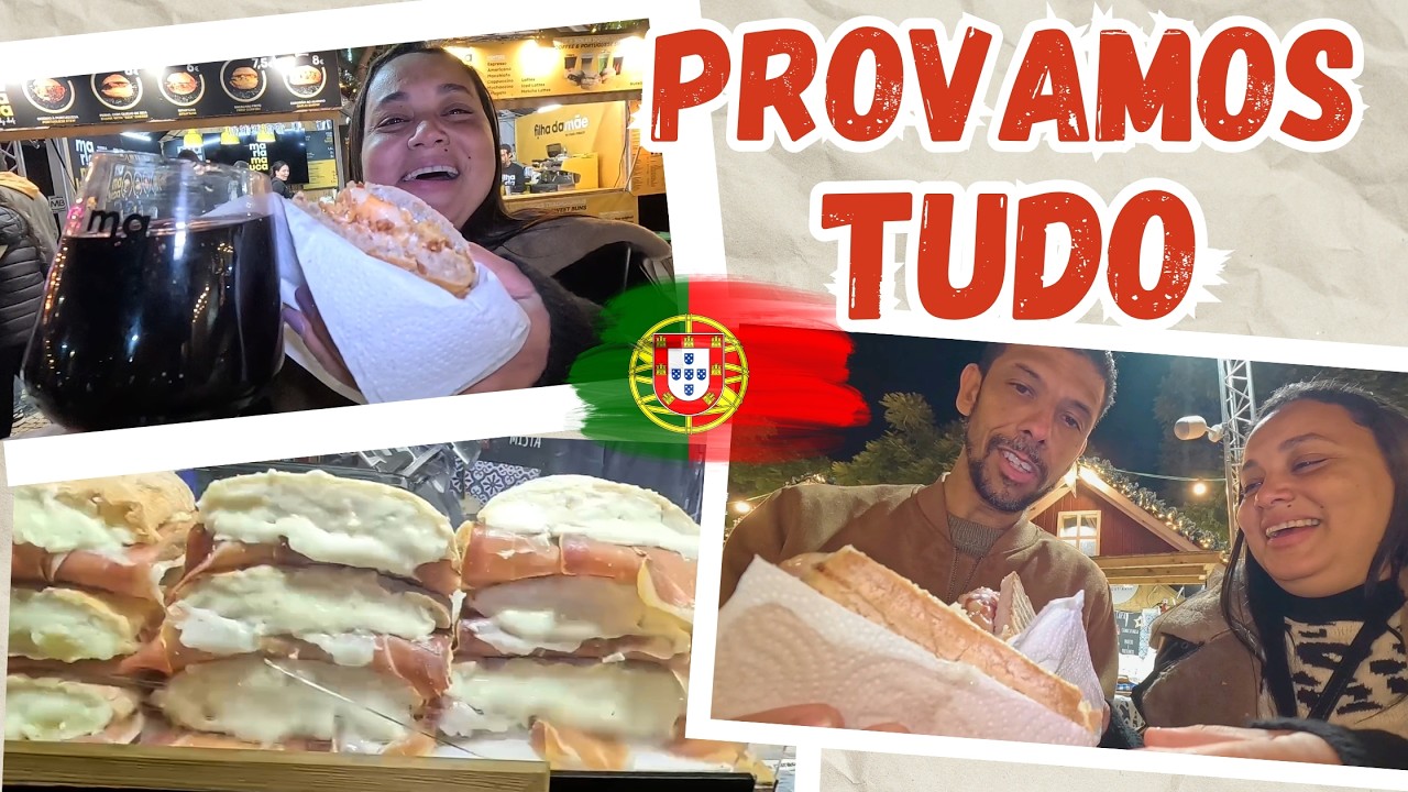 COMIDAS, BEBIDAS, PREÇOS E EXPERIÊNCIA - MERCADO DE NATAL ROSSIO