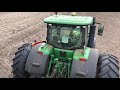 Прямой посев гороха посевным комплексом John Deere 1910