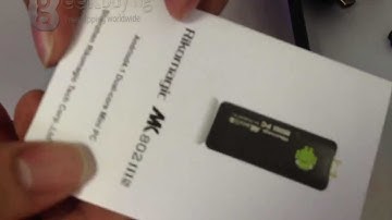 Rikomagic MK802 IIIS Dual Core Android 4.1 Jelly Bean Mini PC Unboxing Review