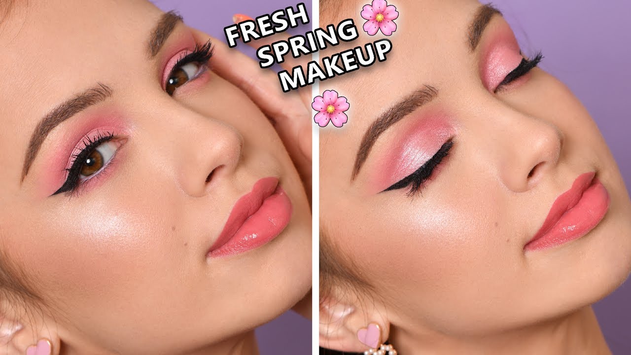 pink makeup look  Nude makeup, Beauty, Summer makeup looks