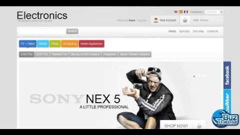 Download Electronics Store PrestaShop Theme by  Mercury T