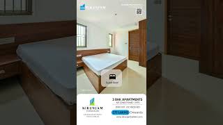 NIKUNJAM THARANGINI | 3 BHK air-conditioned ready to move in flats at Kesavadasapuram, Trivandrum