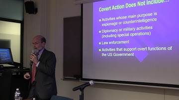 CIA and Cold War Covert Action - David Robarge (Chief Historian, CIA)