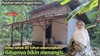 TEMUI SEORANG NENEK 80 TAHUN HIDUP SEBATANGKARA, HIDUP BERHARAP BELASKASIHAN ORANG|⁨@kzchannel0079⁩