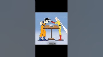 Looks like Goku slapped Saitama