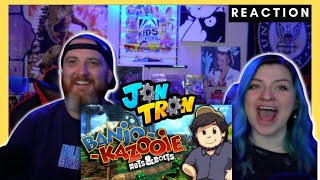 картинка: Банджо Казуи: гайки и болты @JonTronShow | HatGuy и Никки реагируют