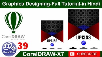 How to Create Best Beautiful Brochure Design in Corel Draw x7 Part 39