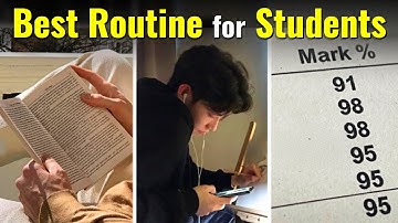 The PERFECT Daily Routine for Students 📚💯| Time Table & Productivity Hacks to Balance Life & Studies