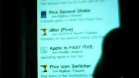 How To install 5 icon Dock (Cydia)