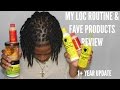 HIGH TOP LOCS MAINTENANCE ROUTINE | PRODUCT REVIEW | 1+ Year Update