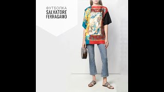 Вещи из платка! Как сшита футболка Salvatore Ferragamo - Видео от Fashion potroshitel