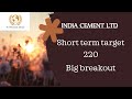 INDIA CEMENTS LTD || Short term target 220 || Lic has also invested  #INDIACEM  #stockmarket