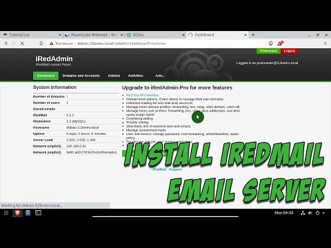 Install iRedMail Email Server on Debian/Ubuntu