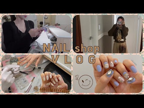 V-LOG | 네일리스트 일상브이로그(비수기네일샵일상,트위드네일,양초주문,겨울네일추천,연장젤재사용법,앙고라네일,세미나가기,강남L7호텔,글리터네일,커텐교체)