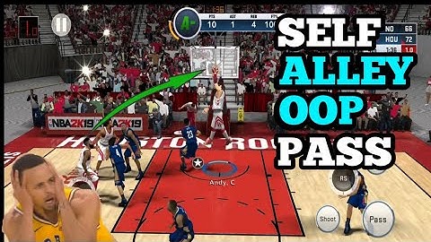Self Alley oop pass