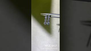 圓形水滴款~耳勾耳環圖中鑽石 : E色 一共0.62ct鑽石切割: 八心八箭 切割