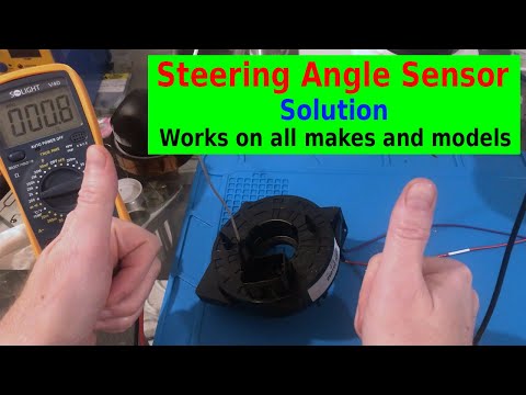 Faulty Steering Angle Sensor/Clock Spring - Airbag Light Solution