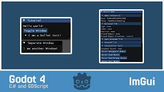 Godot4 - ImGui Tutorial (C#/GDScript)