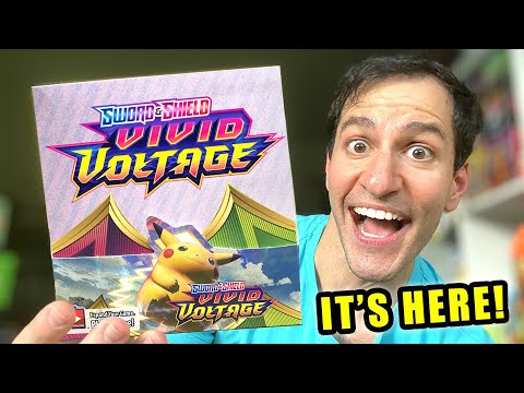 *NEW POKEMON VIVID VOLTAGE IS HERE!* Booster Box Pokemon Cards Opening!