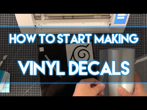 How to Start Making Vinyl Decals (Basic