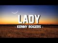 Kenny Rogers - Lady (Lyric video)
