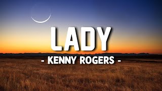 Kenny Rogers - Lady (Lyric video)