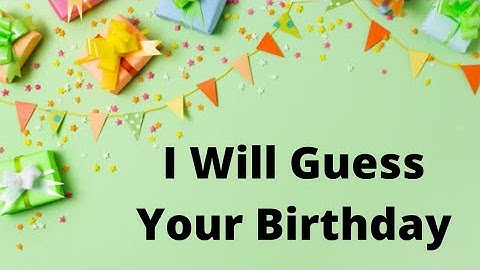 I Will Guess Your Birthday | Crazy Math Trick!!