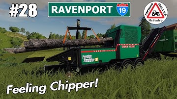 RAVENPORT, #28, PS4, Farming Simulator 19, Feeling Chipper! Start from Scratch Let