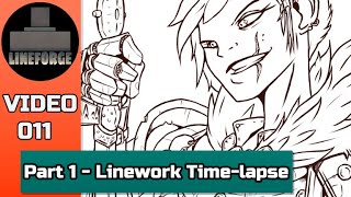 LINEFORGE 11: Linework Timelapse