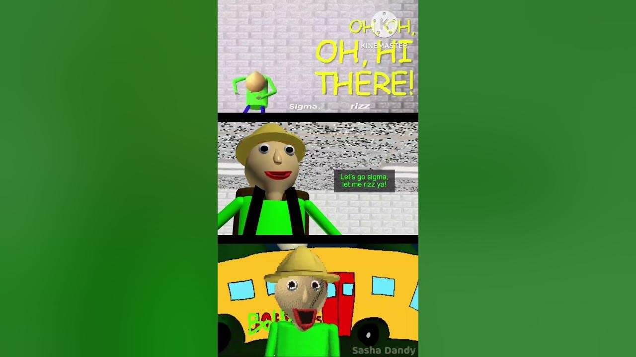 Baldi Your Rizz Animation Comparison #baldisbasics #shorts